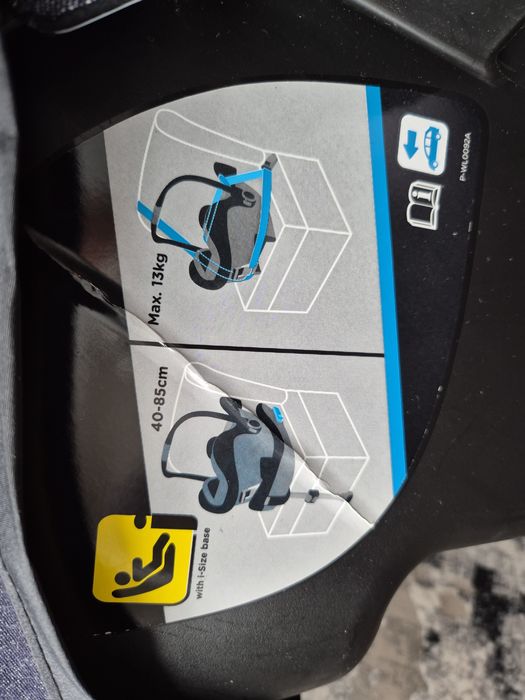 Scaun - Scoică auto bebeluși Joie – stare bună, utilizabilă fără bază ISOFIX