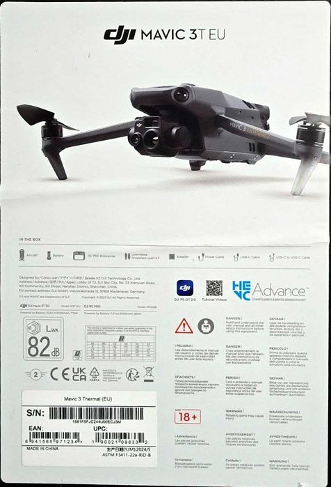 DJI Mavic 3T (Thermal) – Stare ca nou