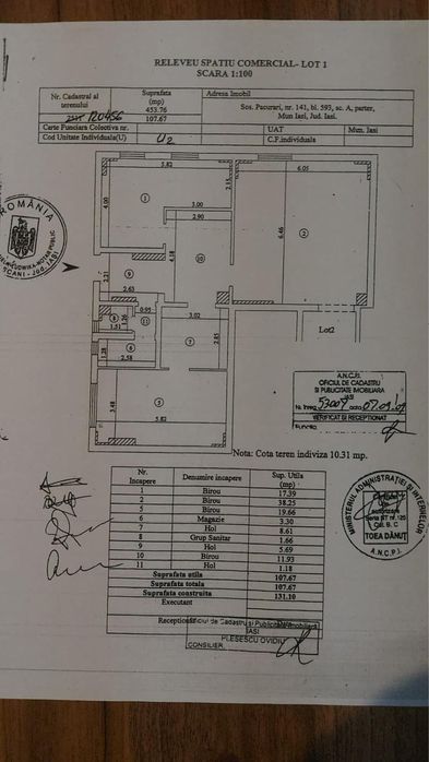 Spatiu comercial Pacurari 107mp