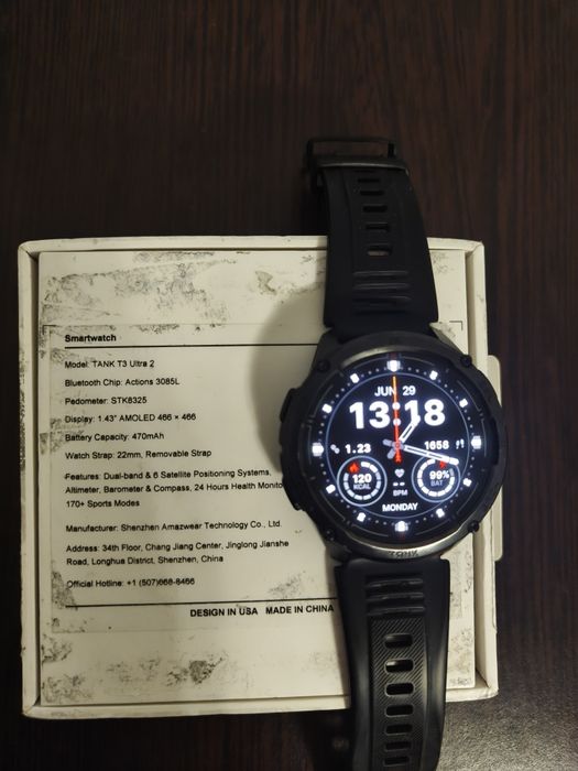 Ceas kospet tank T3 ultra 2