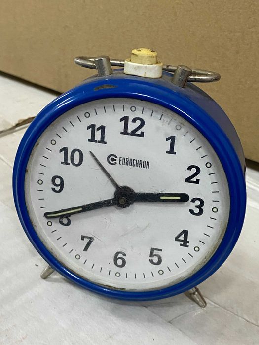 Ceas desteptator Aradora romanesc mecanic de masa