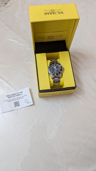 Invicta Pro Diver kam ishlatilgan, butun kapsasi bilan, narx talashmim