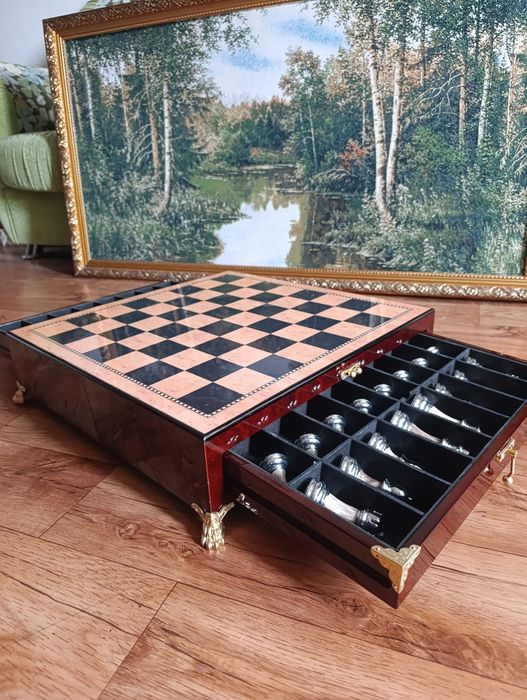 Шахматы металлические премиум класса