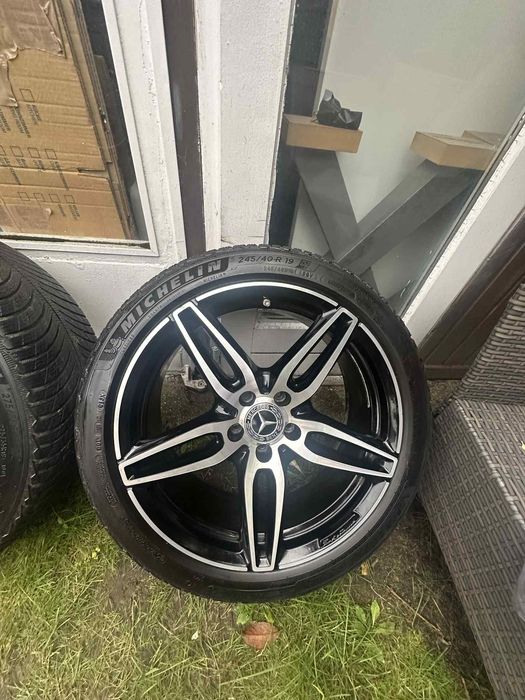 Mercedes Benz джанти 19  цола със зимни гуми