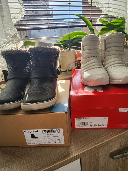 Боти Mayoral, апрески, ботушки Puma