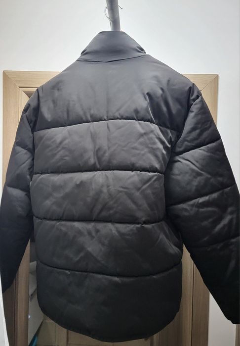 geaca puf zara matlasata boxy fit marime M purtata
