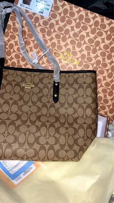 сумка coach большая