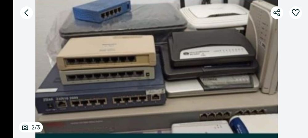 Receiver , router , modem , switch , mediabox