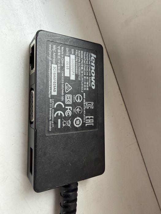 Vand adaptor Lenovo Thinkpad onelink