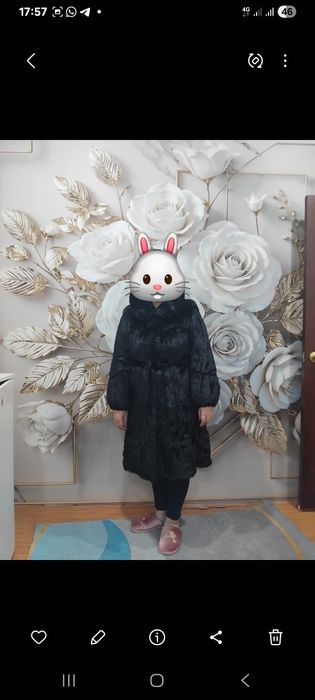 Норковая шуба  2 вида