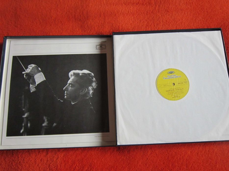 cadou rar Beethoven 9 Symphonien 8xLP dir. Karajan impecabile