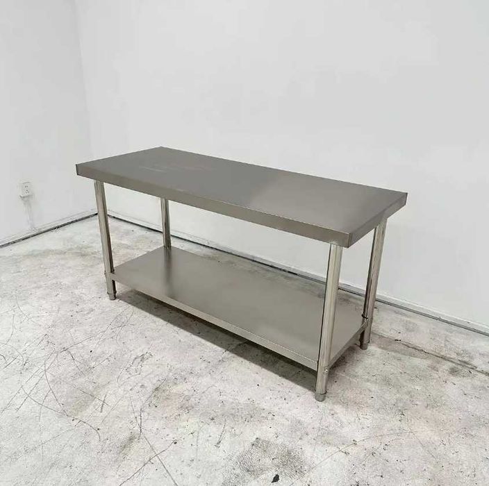 OFERTA Masa de inox cu polita 1500x600x850H factura,Mese inox