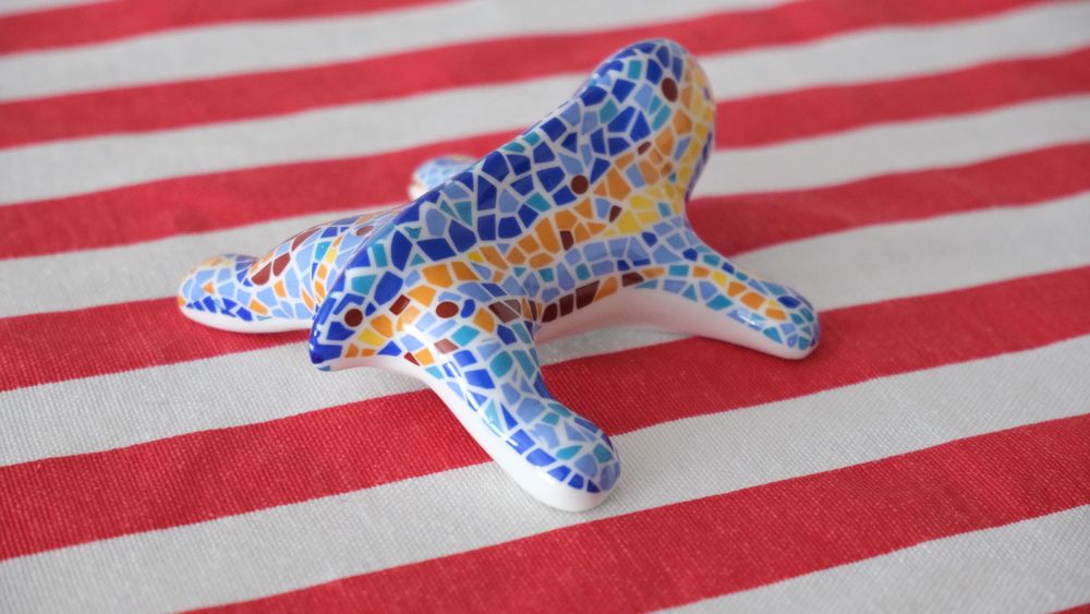 Ceramic Gaudi Lizard