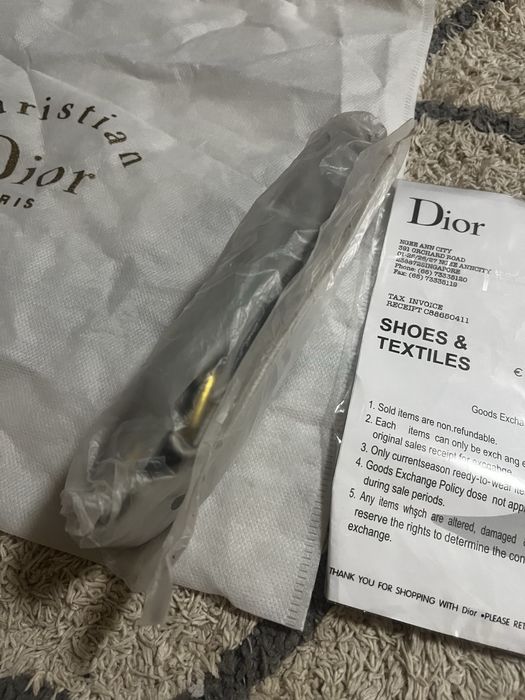 Metallic Silver Christian Dior Saddle чанта