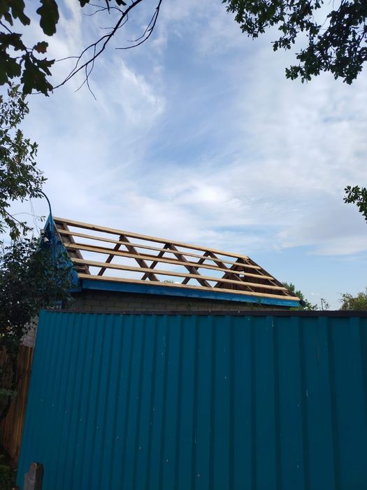 Ремонт крыши , профлист