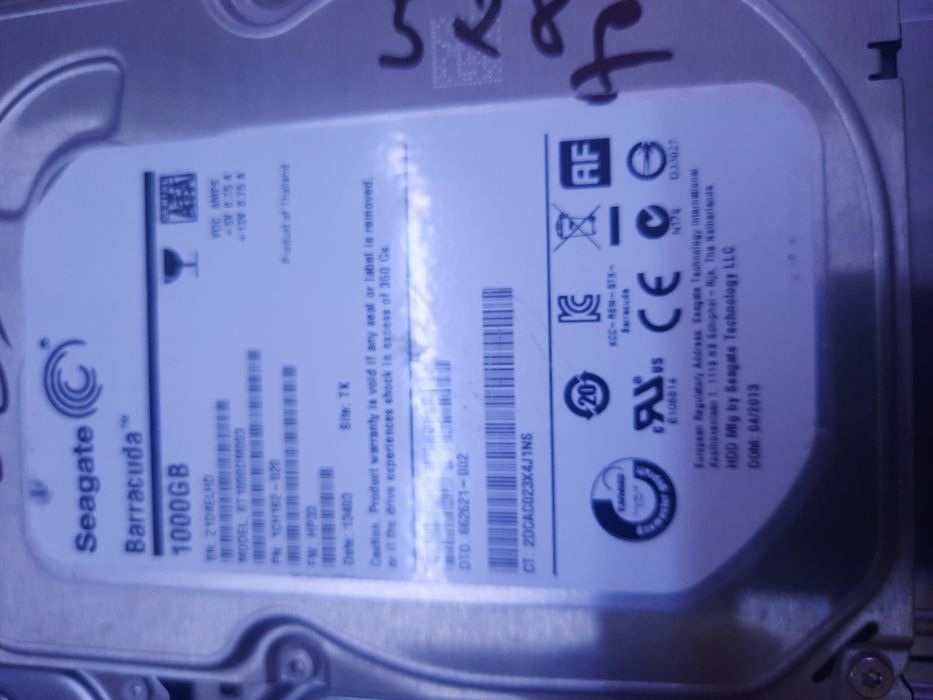 Жесткий диска 1000 гб, 500 гб, 250 гб для Видеонаблюдений и К