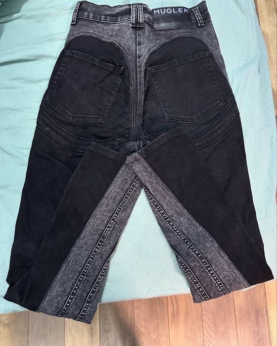 Черни дънки Mugler