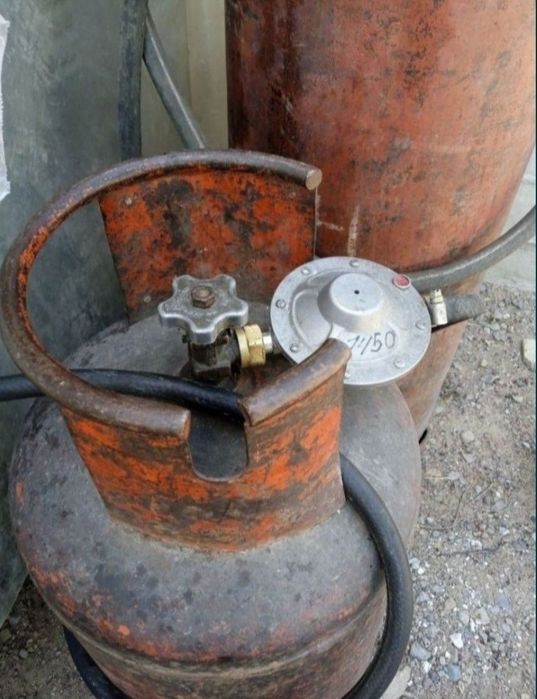 Газ балон маленький и большой