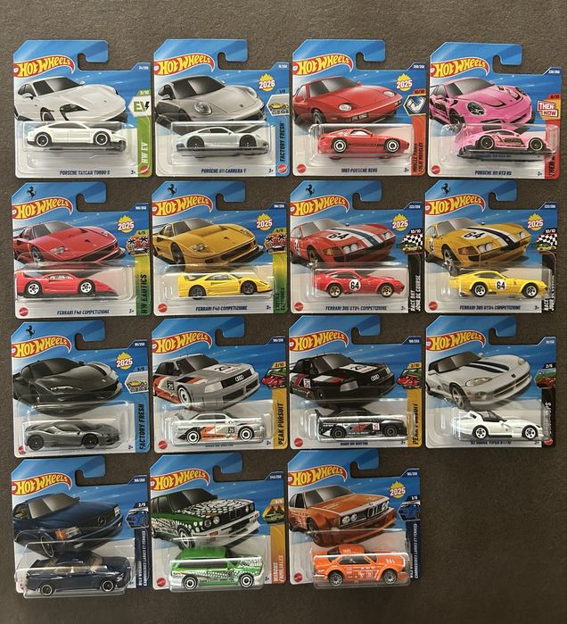 Hotwheels колички Porsche Ferrari AUDI Mercedes BMW hot wheels
