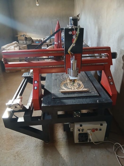 Чпу фрезерный станок с поворотной осью