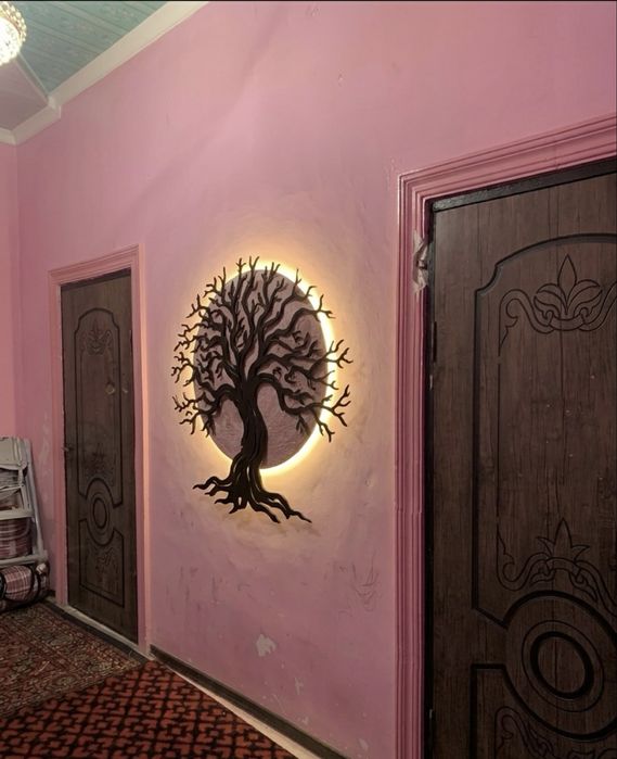 барельеф и роспись стен