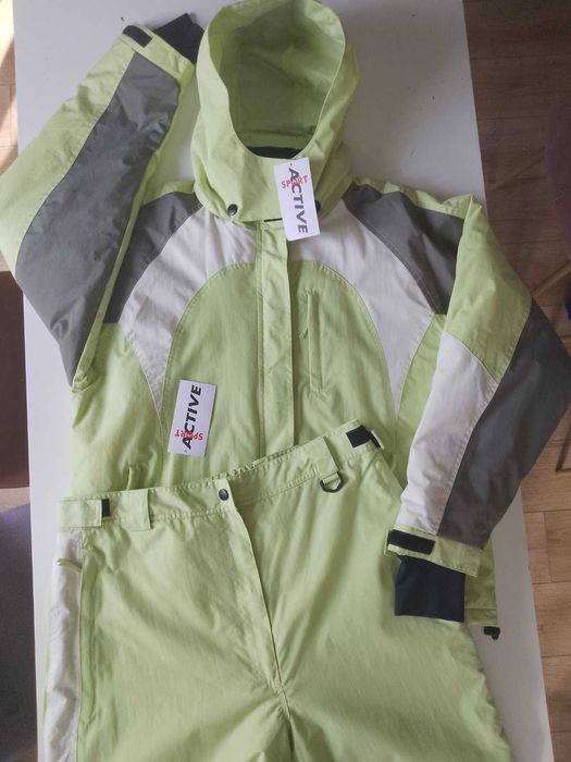 Нов мъжки зимен трекинг ски,сноуборд комплект панталон яке XL