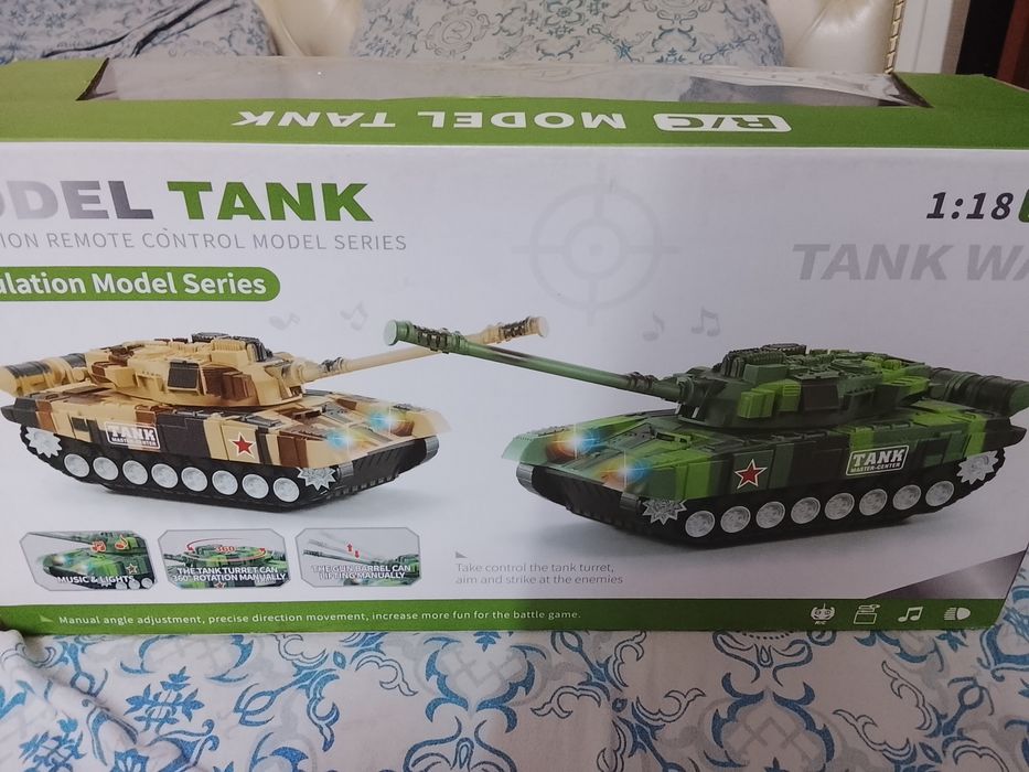 Игрушка Танки на радиоуправлении
