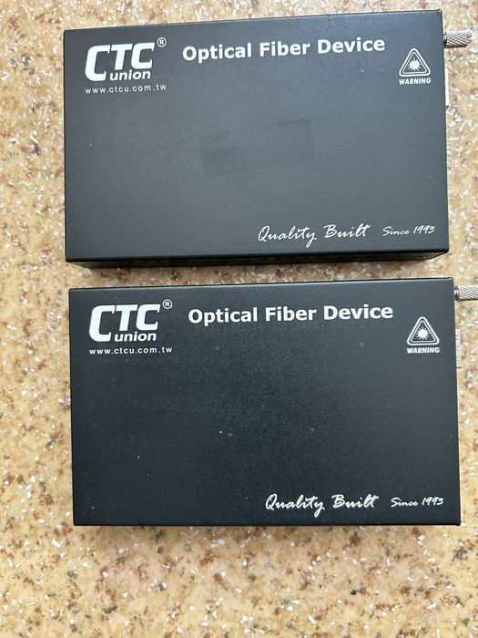 Kit 2 Mediaconvertor fibra optica CTC FRM220