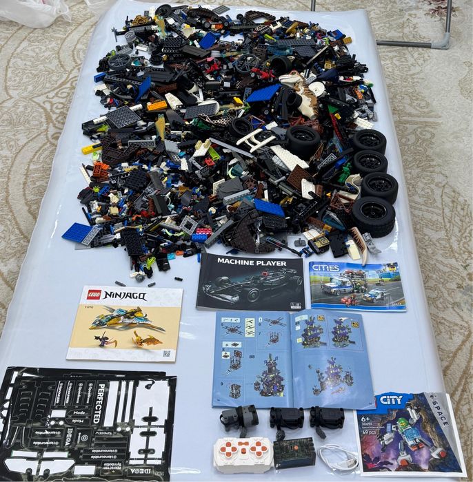 Продам лего и моторы для лего