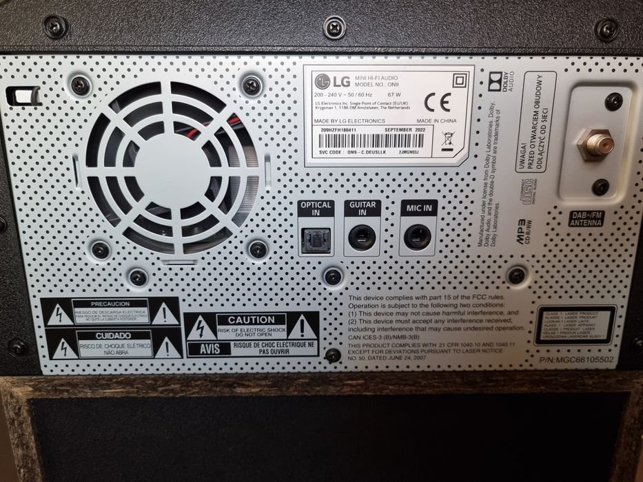 LG XBOOM ON9 /super bass boost/