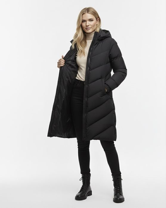 Дамско зимно дълго яке