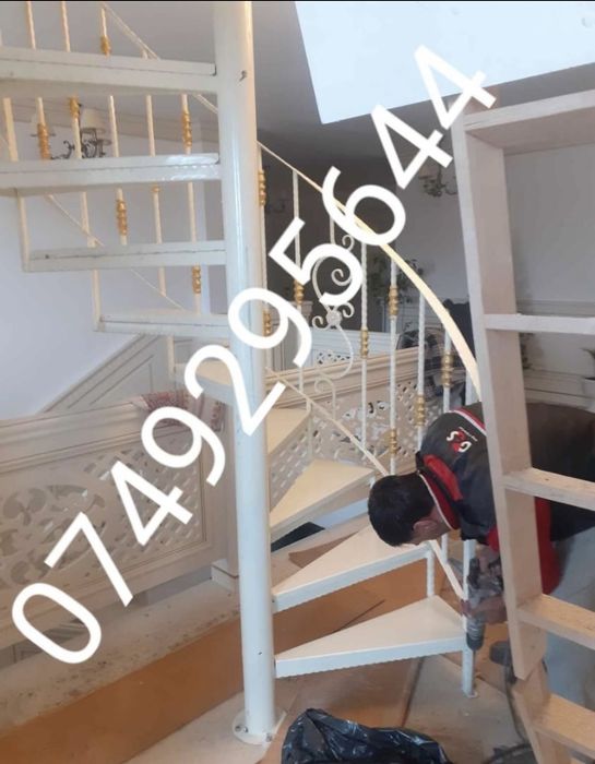 Scarii cu trepte de fag