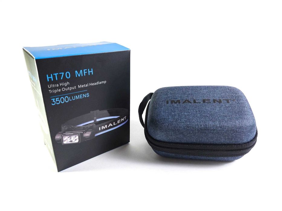 Lanterna frontala IMALENT HT70 cu surse triple de lumină 3500 lumeni