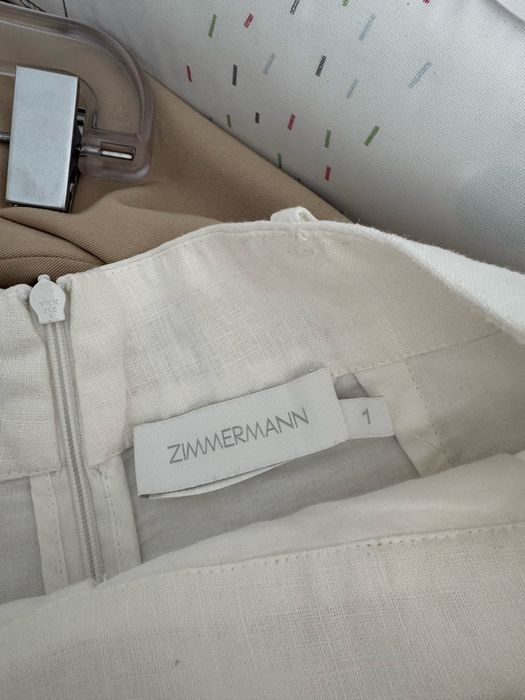Къси ленени панталони Zimmermann