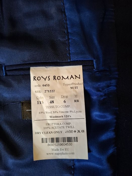 Navy Blue Костюм