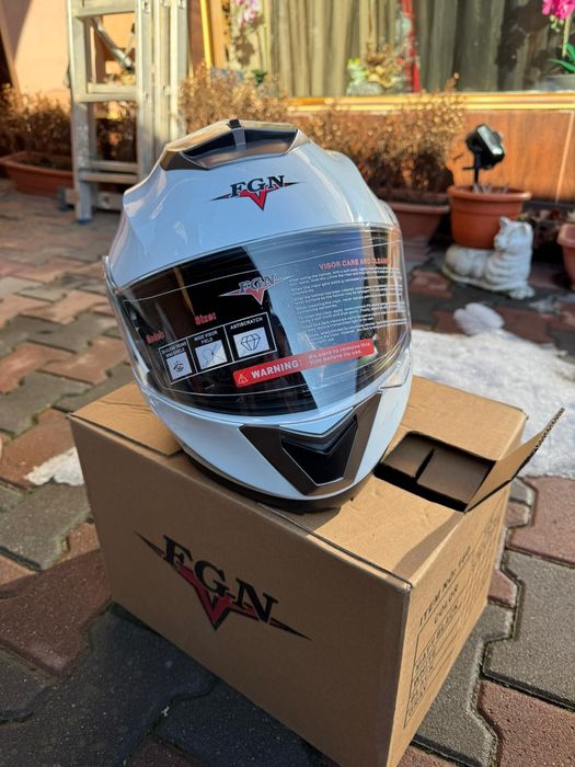 Casca moto flip-up cu ochelari S M L XL XXL