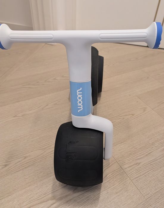 Vând Bicicletă de echilibru Woom 0 Wow, blue coral, 10 inch, 2.7 kg