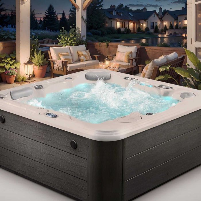 Jacuzzi Balboa London Premium – 5 persoane 80 jeturi muzică Bluetooth
