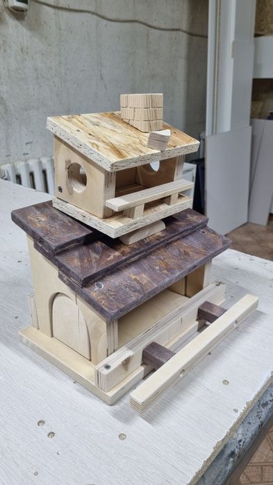 Кормушки для птиц ручной работы