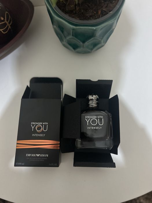 Armani stronger with you intensly