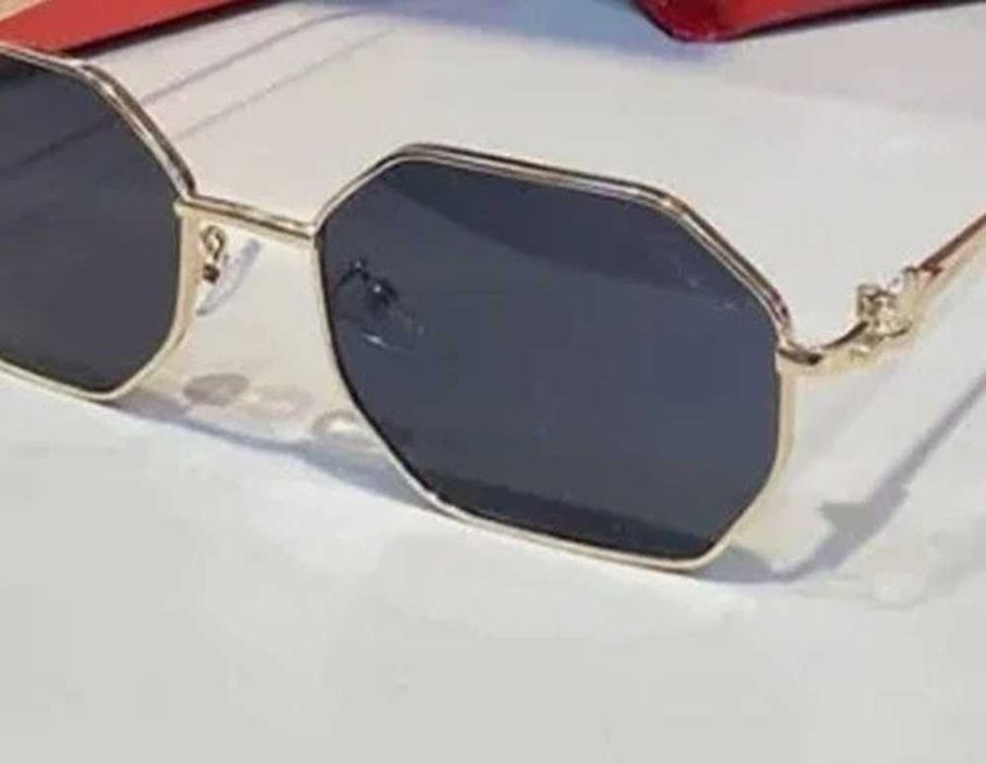 Ochelari De Soare Cartier Negri Unisex Vara