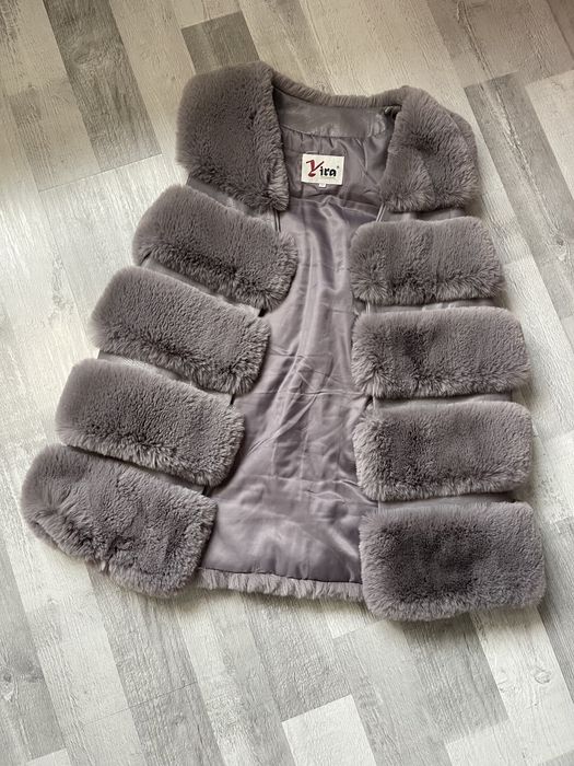 Vesta din blana artificiala