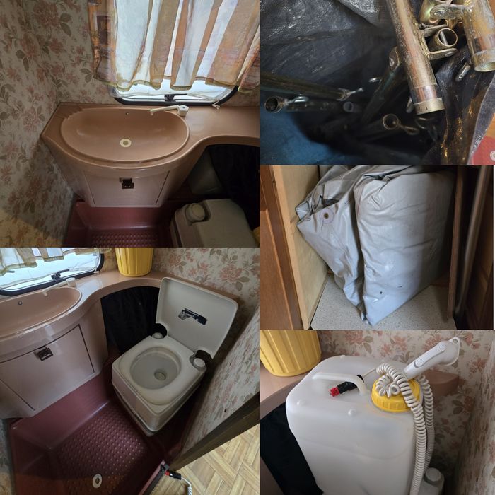 Rulota Münsterland 4 persoane cu Cort in fata/Import Germania/