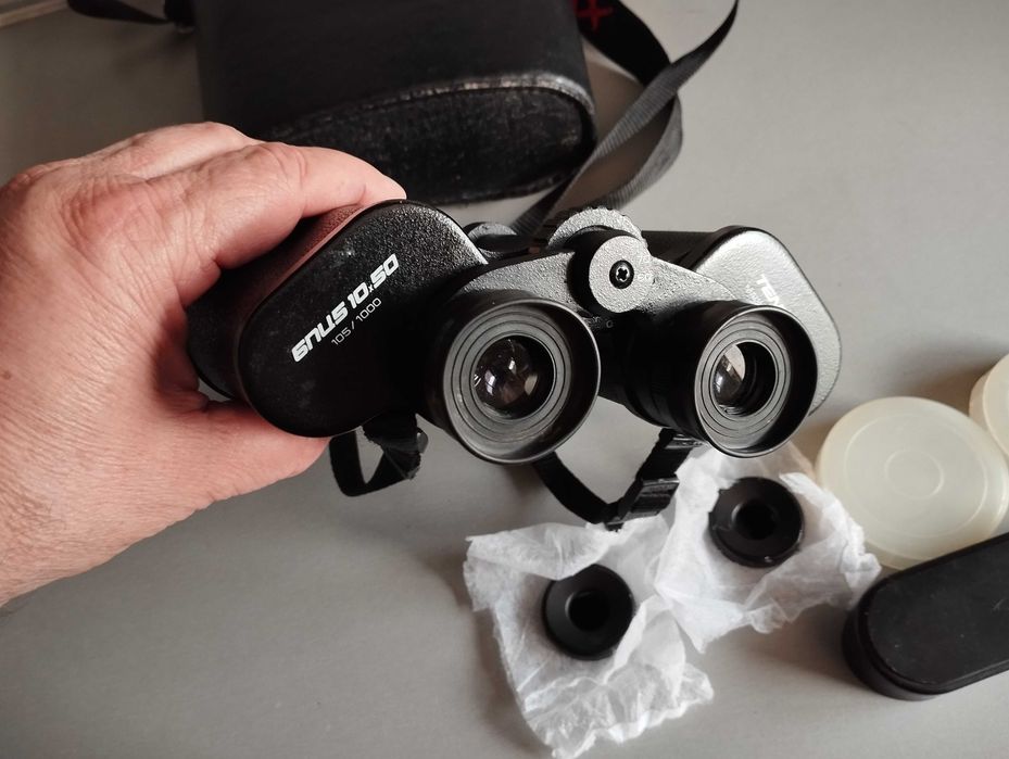 ТОП  Съветски Бинокъл БПЦ 10 х 50 --TENTO--MADE IN СССР