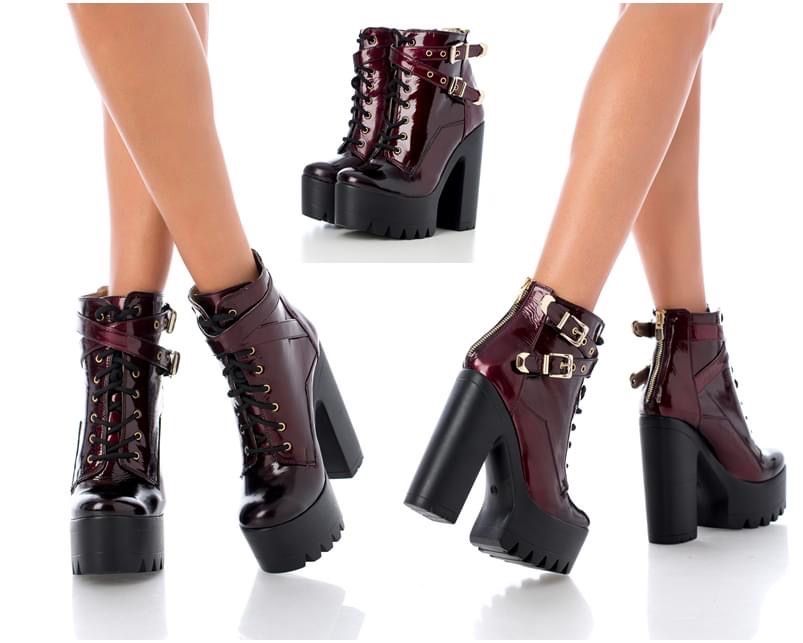 geno del tu by eugen olteanu ghete / bocanci cu toc piele naturala 36