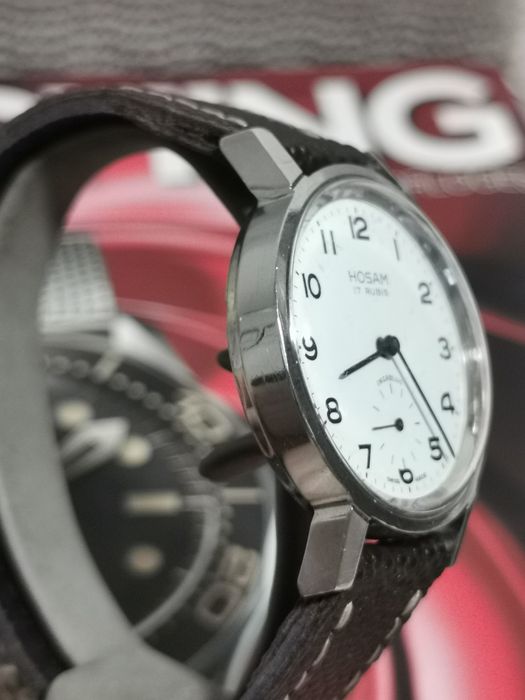 Ceas vintage Hosam ediție FS căile ferate Italia