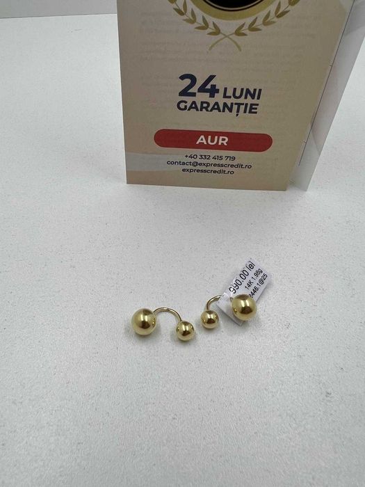 Cercei Aur 14K 1.98g (Ag25 Belvedere B.42446) Garantie 2 ani!