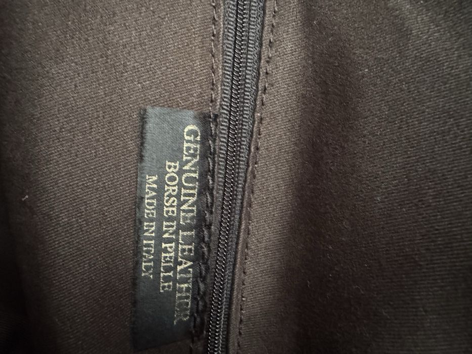 Geanta piele naturala bleumarin