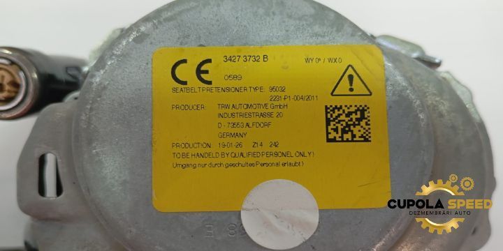 Centura siguranta spate stanga 34273732B Citroen C5 AirCross 1 [2017