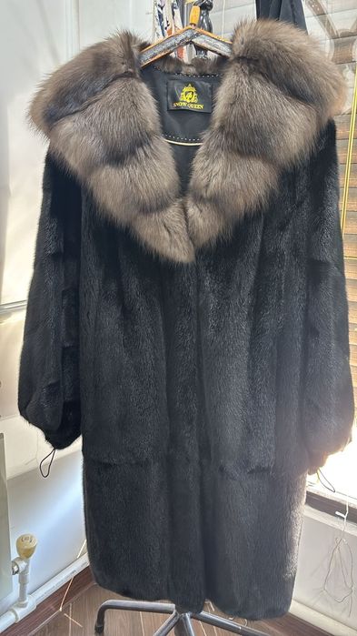 Шуба норковая бу